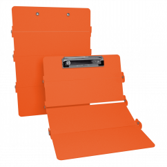 4-Fold ISO Clipboard - Orange